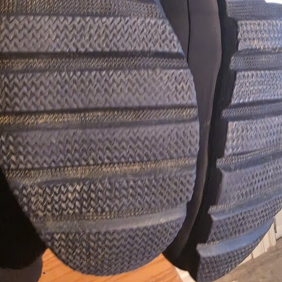 Hunter Womens Matte Navy Blue Size 8 Original Tall Rubber Rain Boots Waterproof - Picture 9 of 10